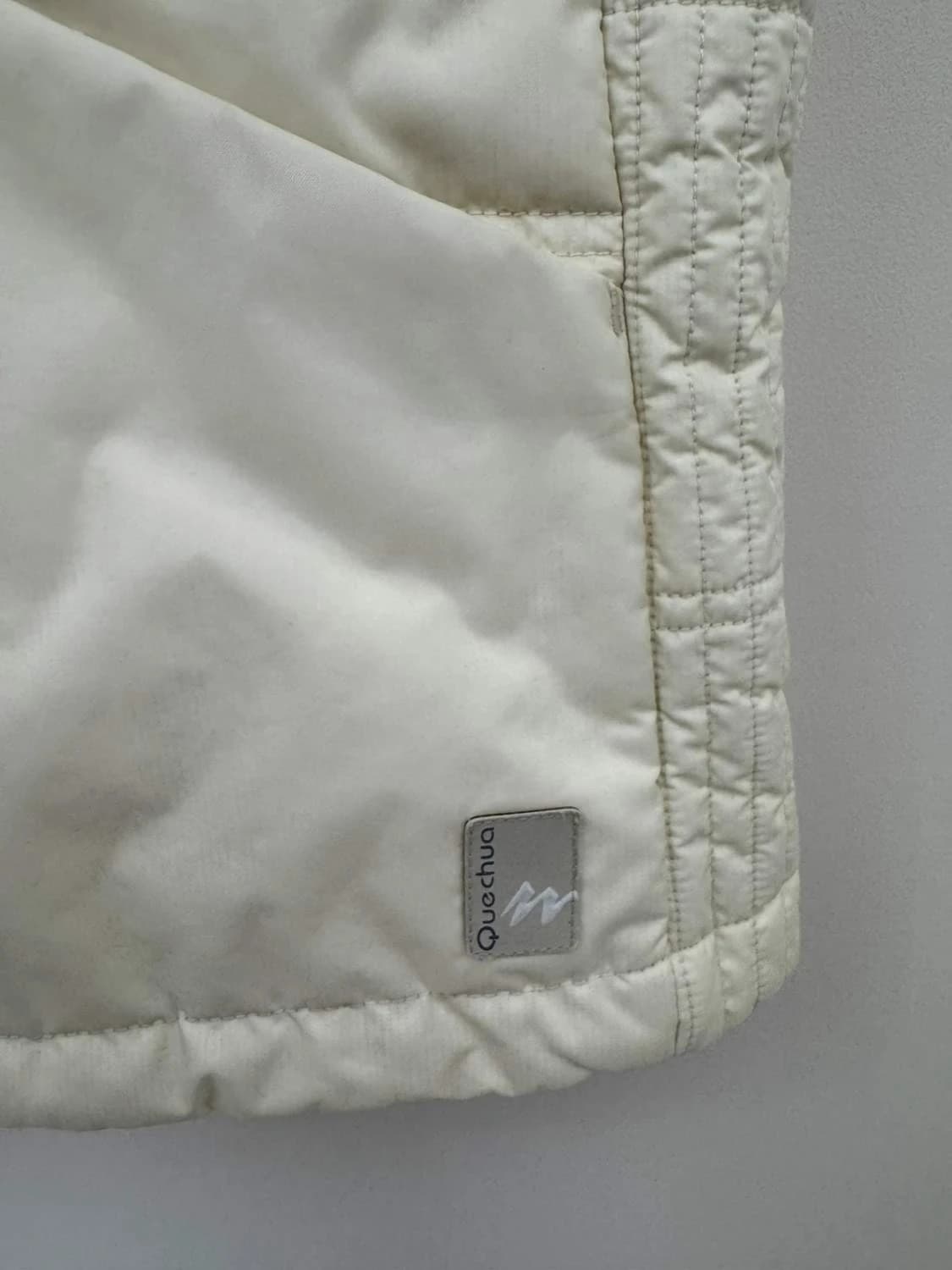 Doudoune sans manches Quechua Decathlon écru duvet taille 38/M - SC26015 - Photo 3/12