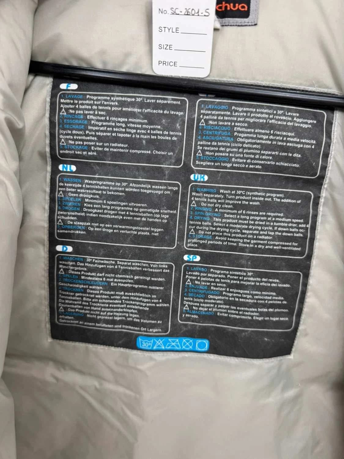 Doudoune sans manches Quechua Decathlon écru duvet taille 38/M - SC26015 - Photo 10/12