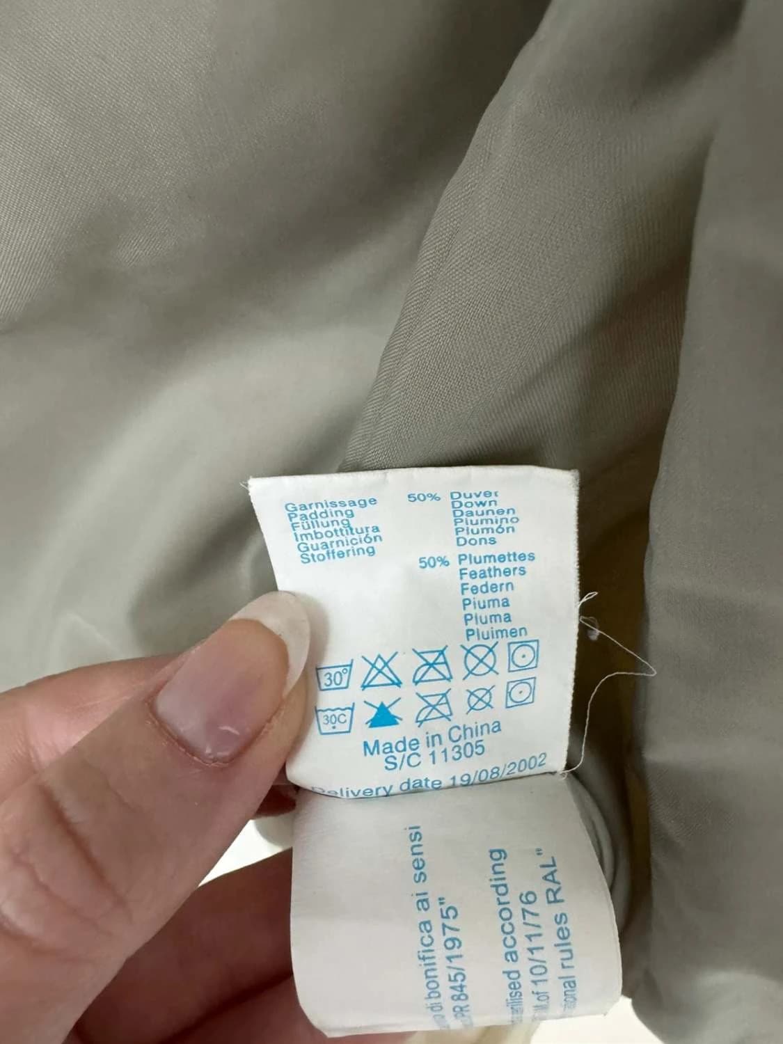 Doudoune sans manches Quechua Decathlon écru duvet taille 38/M - SC26015 - Photo 8/12