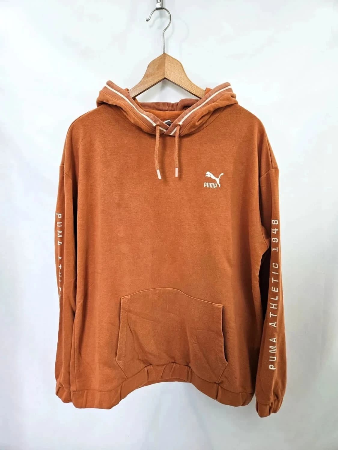 Sweat à capuche Puma orange édition limitée - Photo 2/8