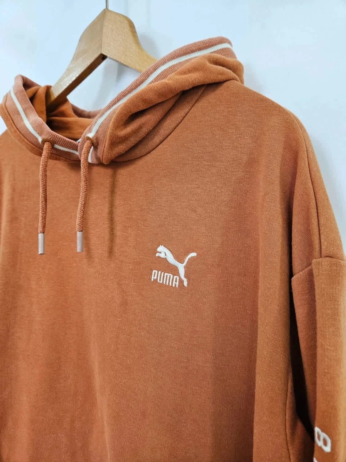 Sweat à capuche Puma orange édition limitée - Photo 3/8