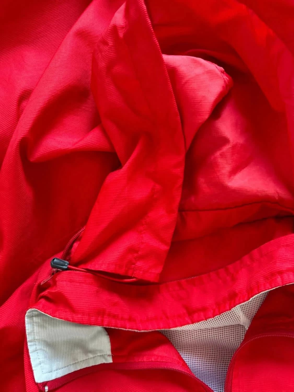 Veste coupe vent rouge Half Zip Jacket Lotto taille S - Photo 7/12