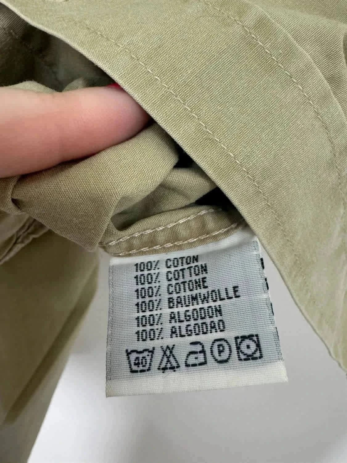 Chemise manches courtes verte Chevignon 100% coton taille XL - Photo 6/9
