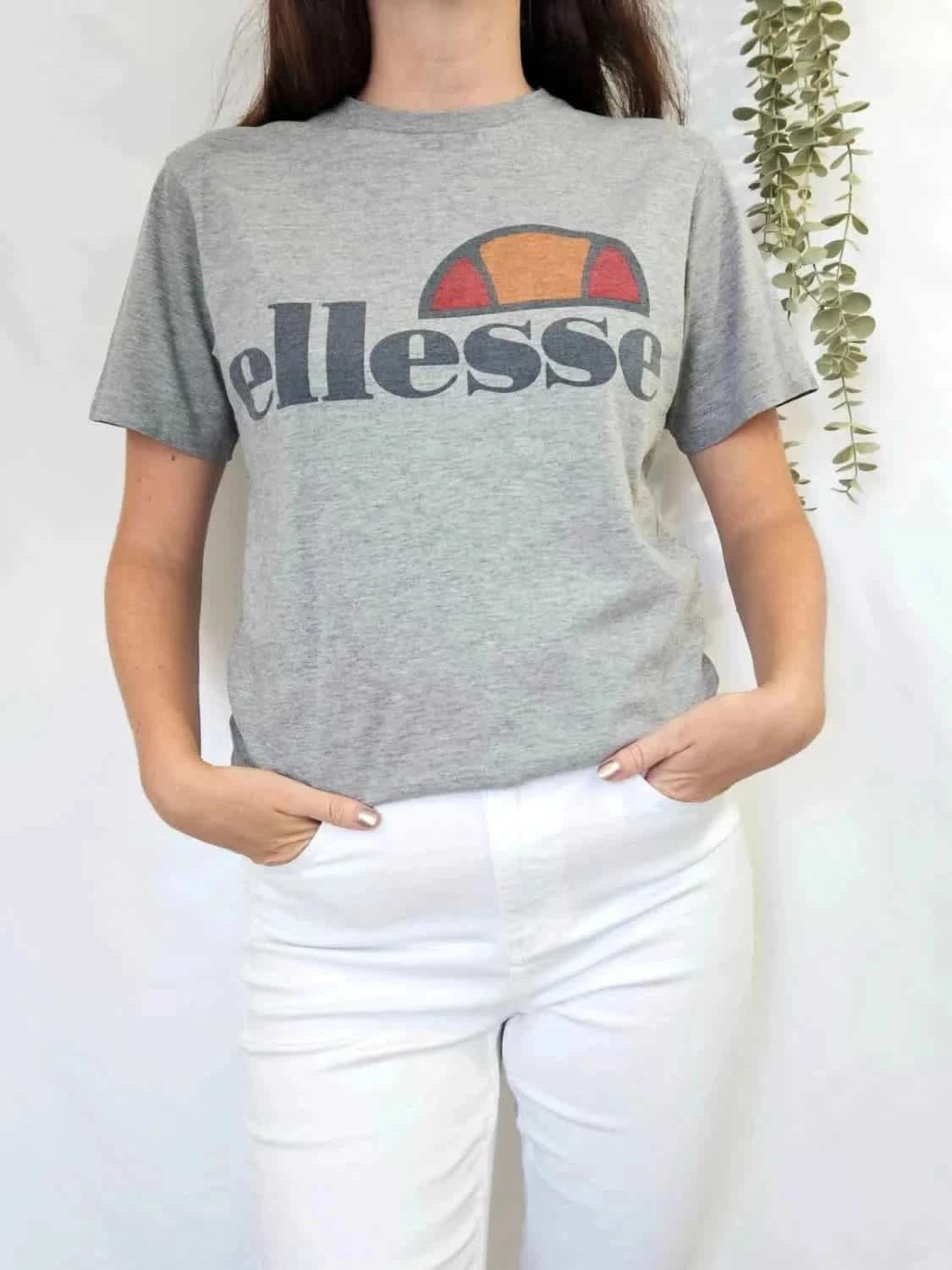 Tee-shirt gris chiné Ellesse taille XS - Photo 1/5