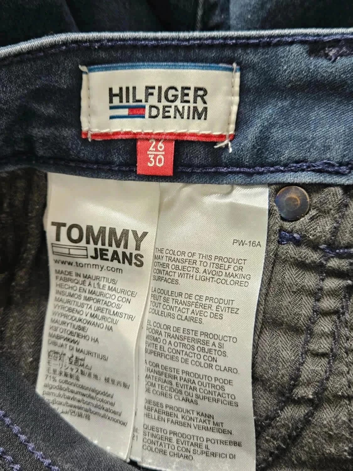Jean Skinny Tommy Hilfiger taille 36 - Photo 7/8