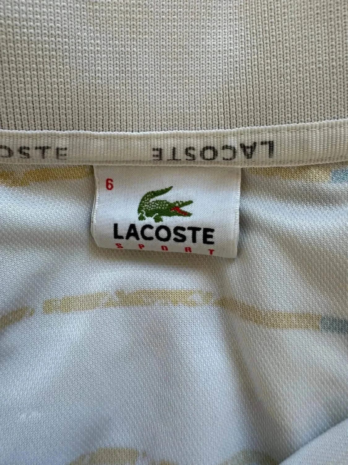 Polo Homme Lacoste à rayures taille XL - Photo 7/8