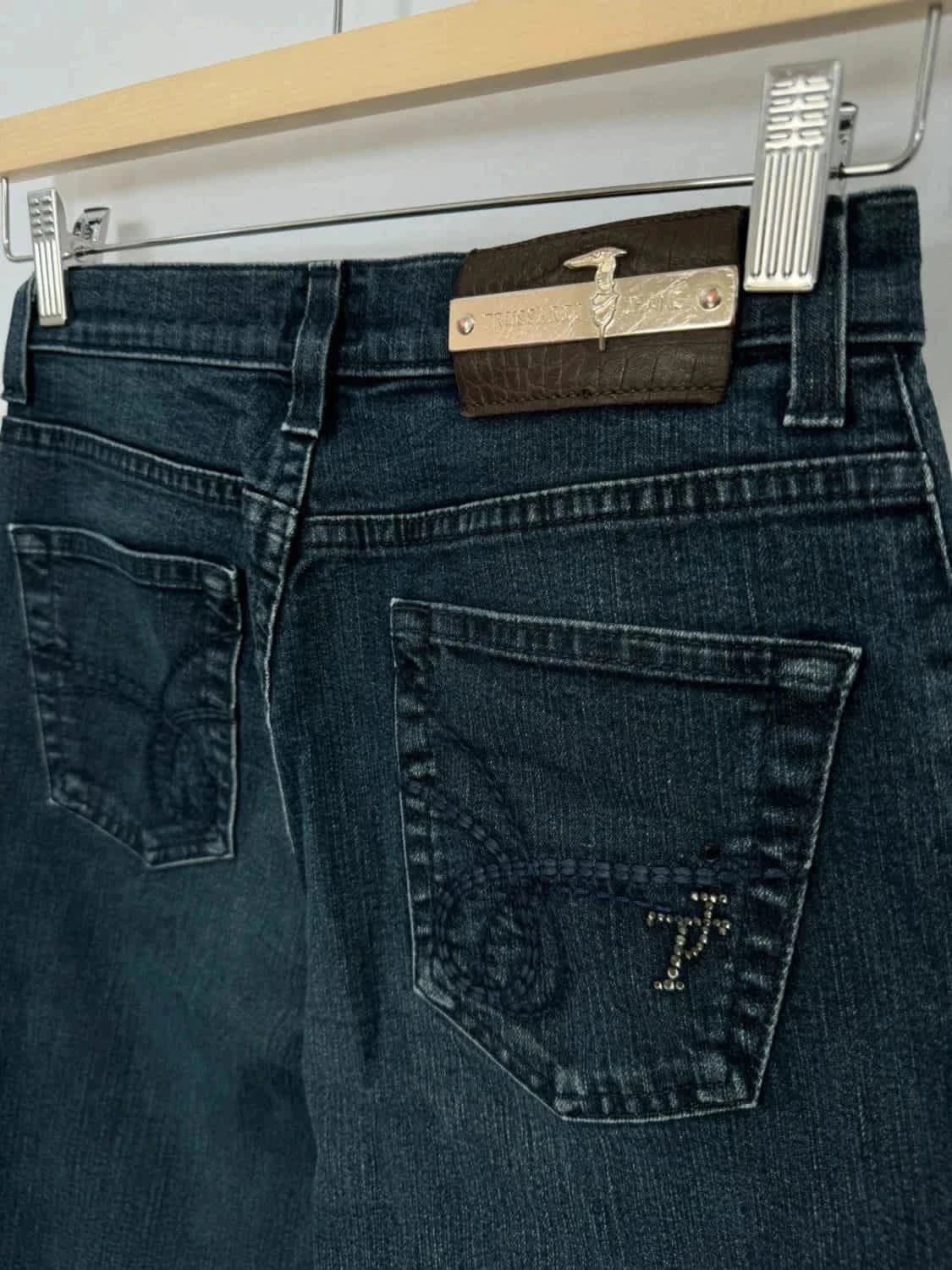 Jean slim bleu Trussardi taille 36 - Photo 5/8