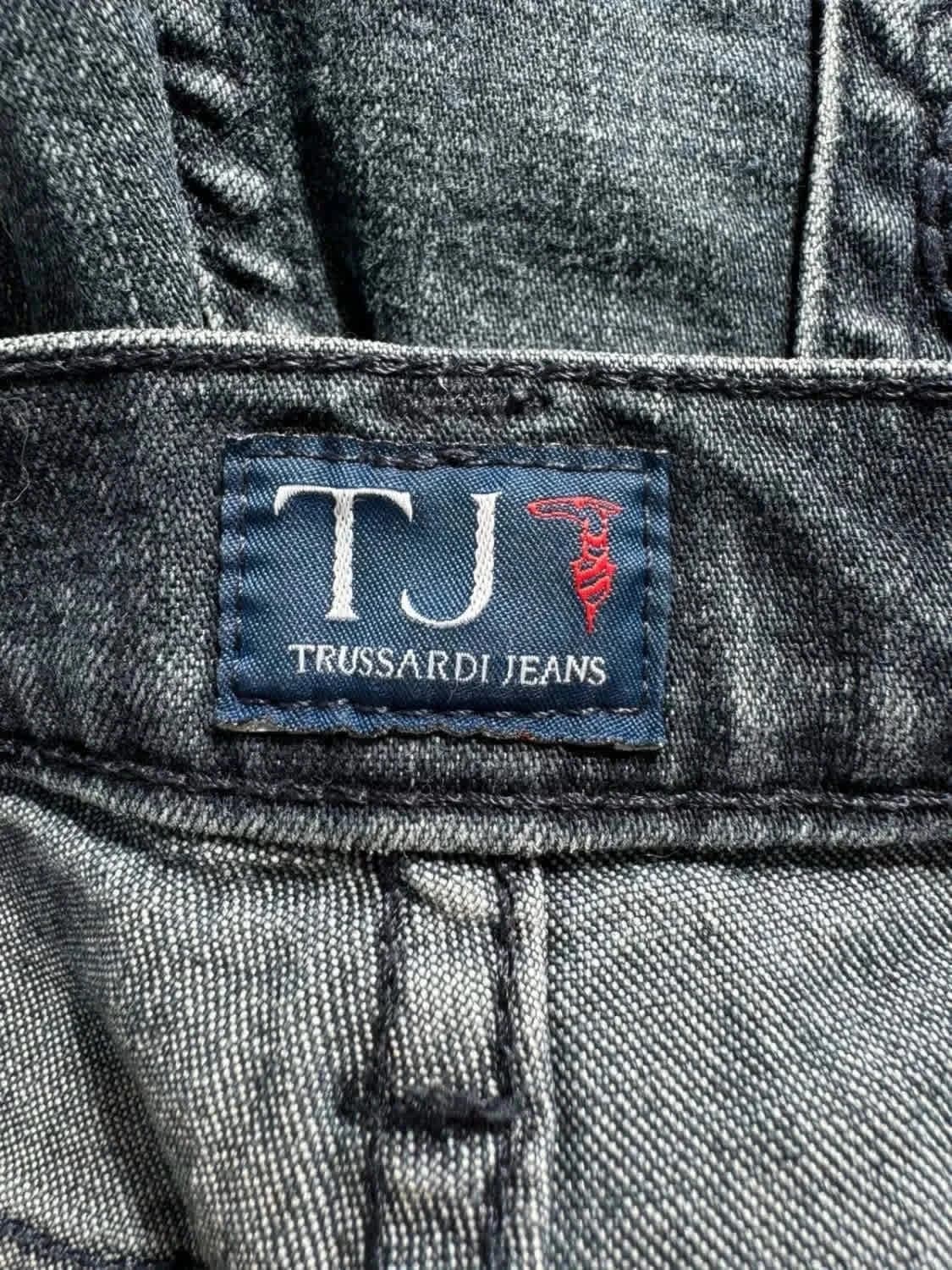 Jean slim bleu Trussardi taille 36 - Photo 6/8