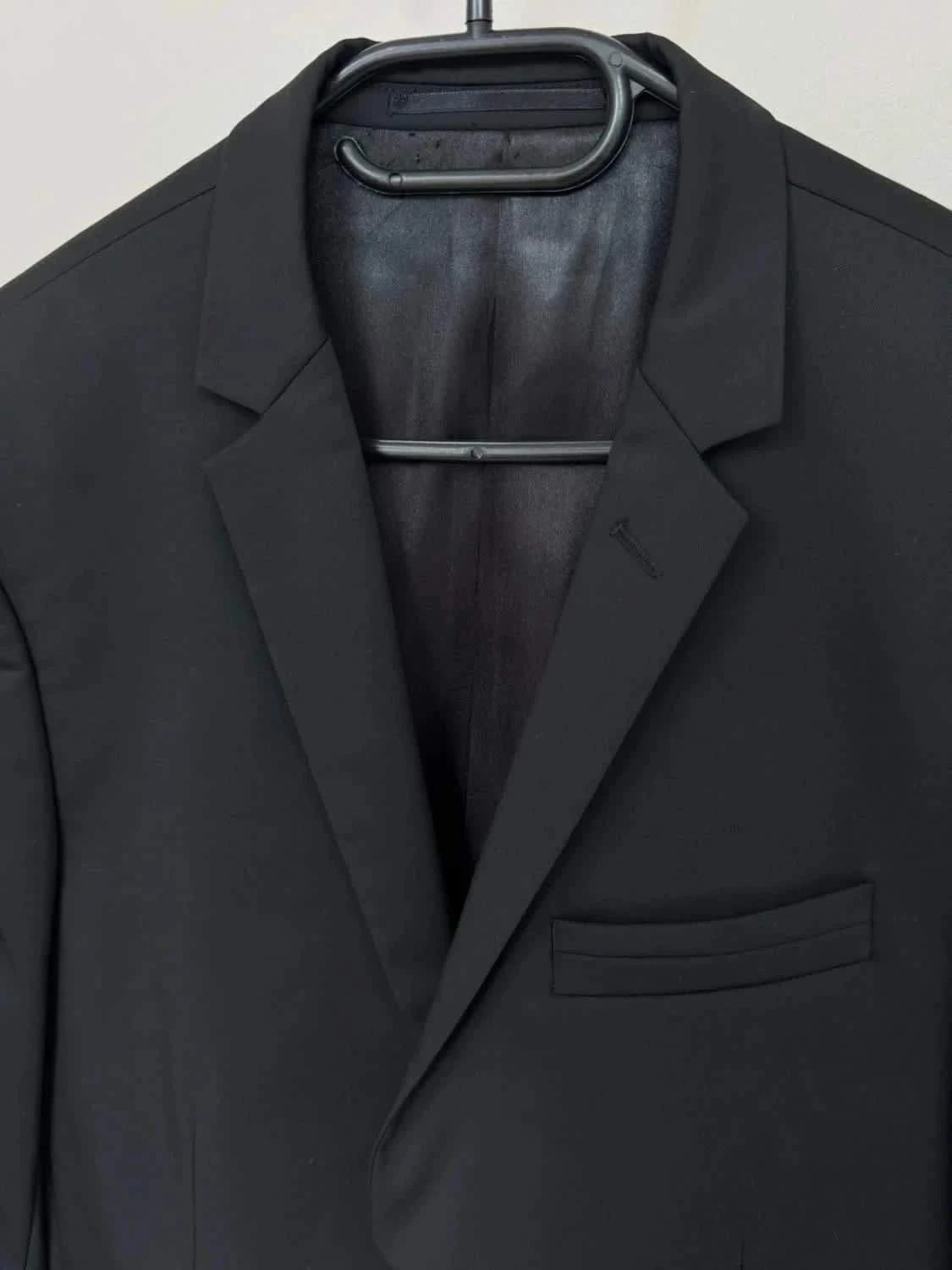Ensemble costume blazer et pantalon noir Izac Black Edition taille S - Photo 5/19