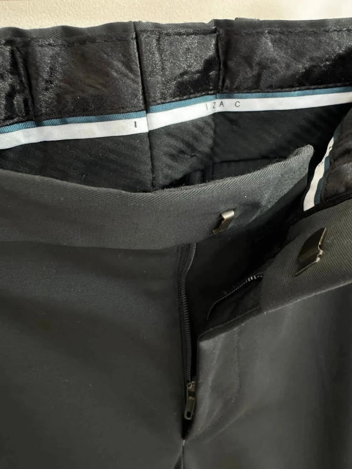 Ensemble costume blazer et pantalon noir Izac Black Edition taille S - Photo 13/19