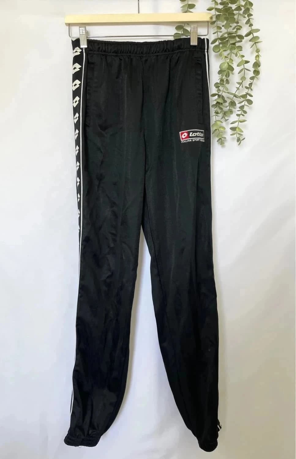 Jogging vintage noir Lotto - Photo 3/6