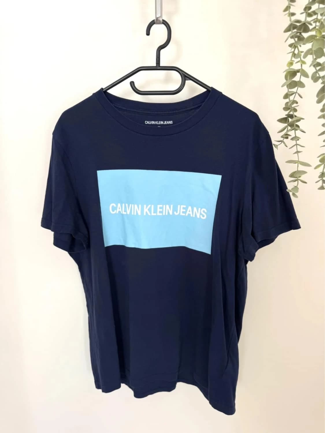 T-shirt coton Calvin Klein Jeans logo bleu marine taille M - FP2512174 - Photo 2/7