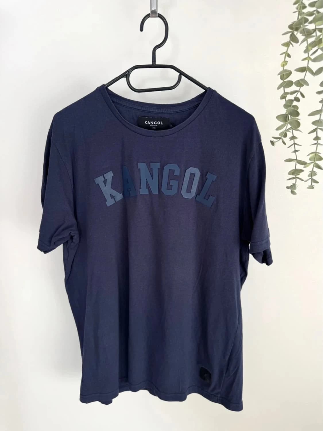T-shirt coton Kangol logo poitrine bleu marine taille L - FP2512125 - Photo 2/6
