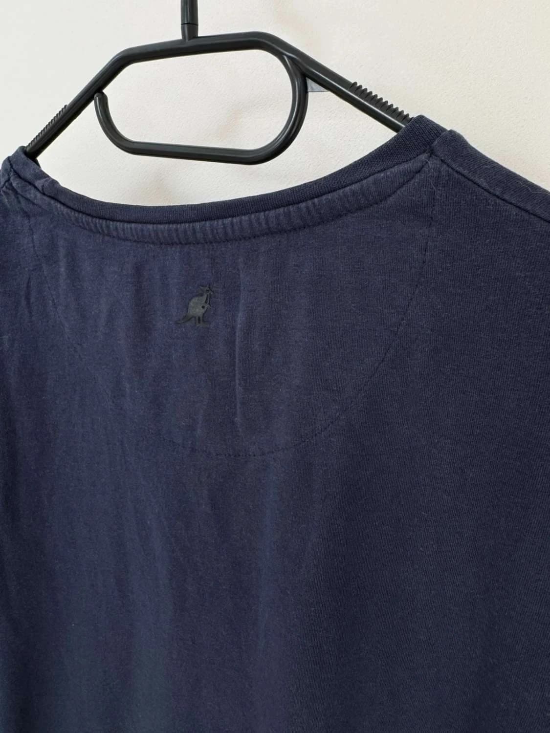 T-shirt coton Kangol logo poitrine bleu marine taille L - FP2512125 - Photo 6/6