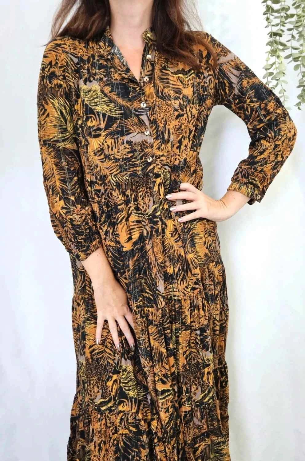 Robe longue manches longues Jöwell taille S - Photo 1/6