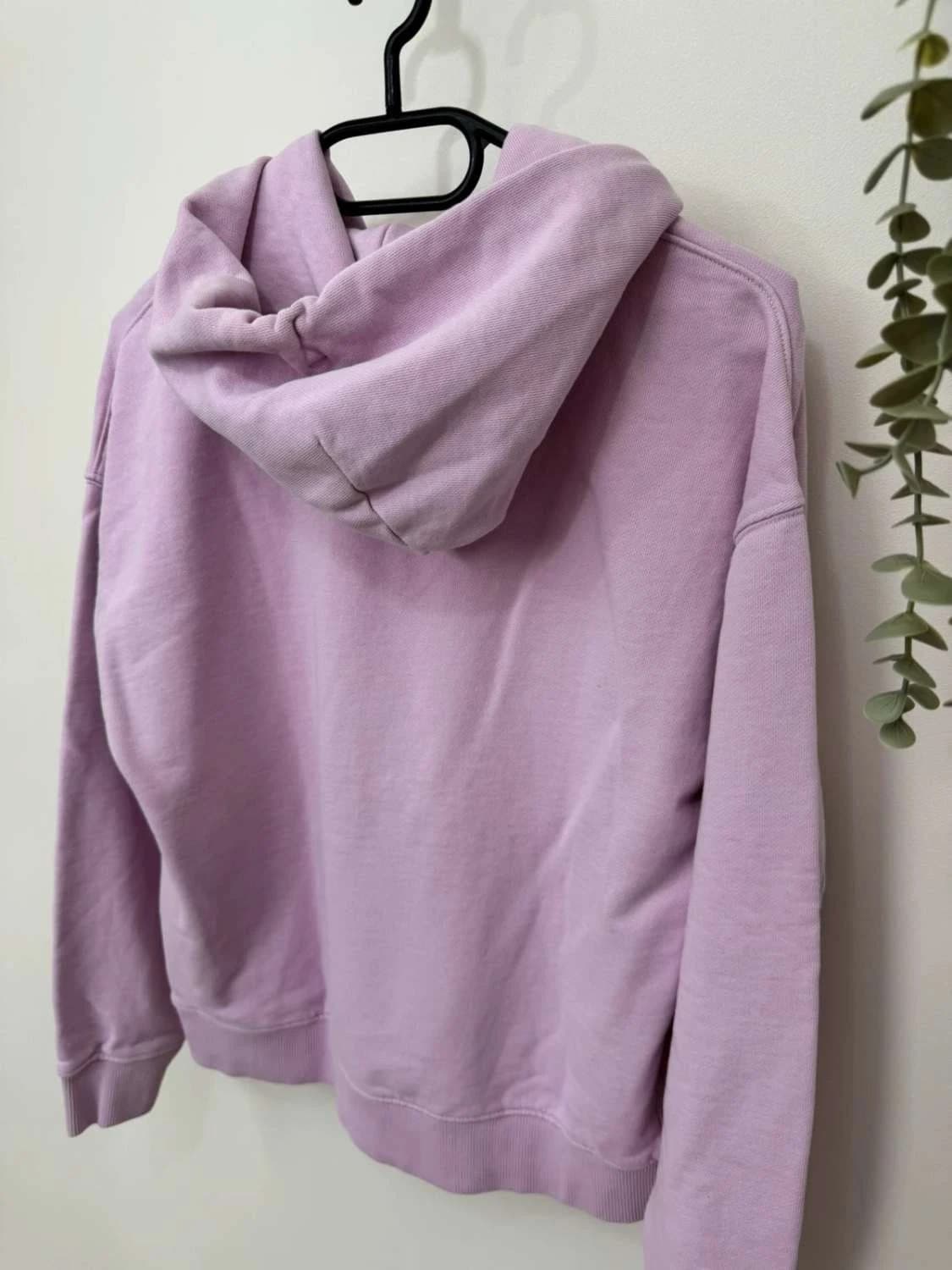 Sweat à capuche Tommy Jeans rose pastel coton coupe droite taille S - FP251288 - Photo 7/7