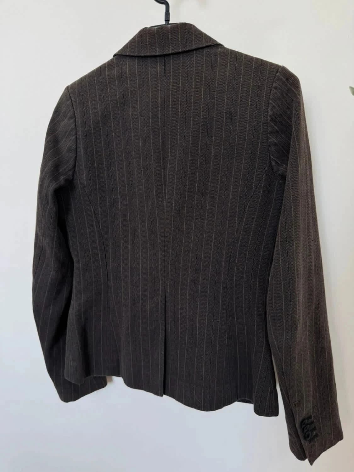 Blazer G-Star Raw marron à rayures taille XS - Photo 6/12