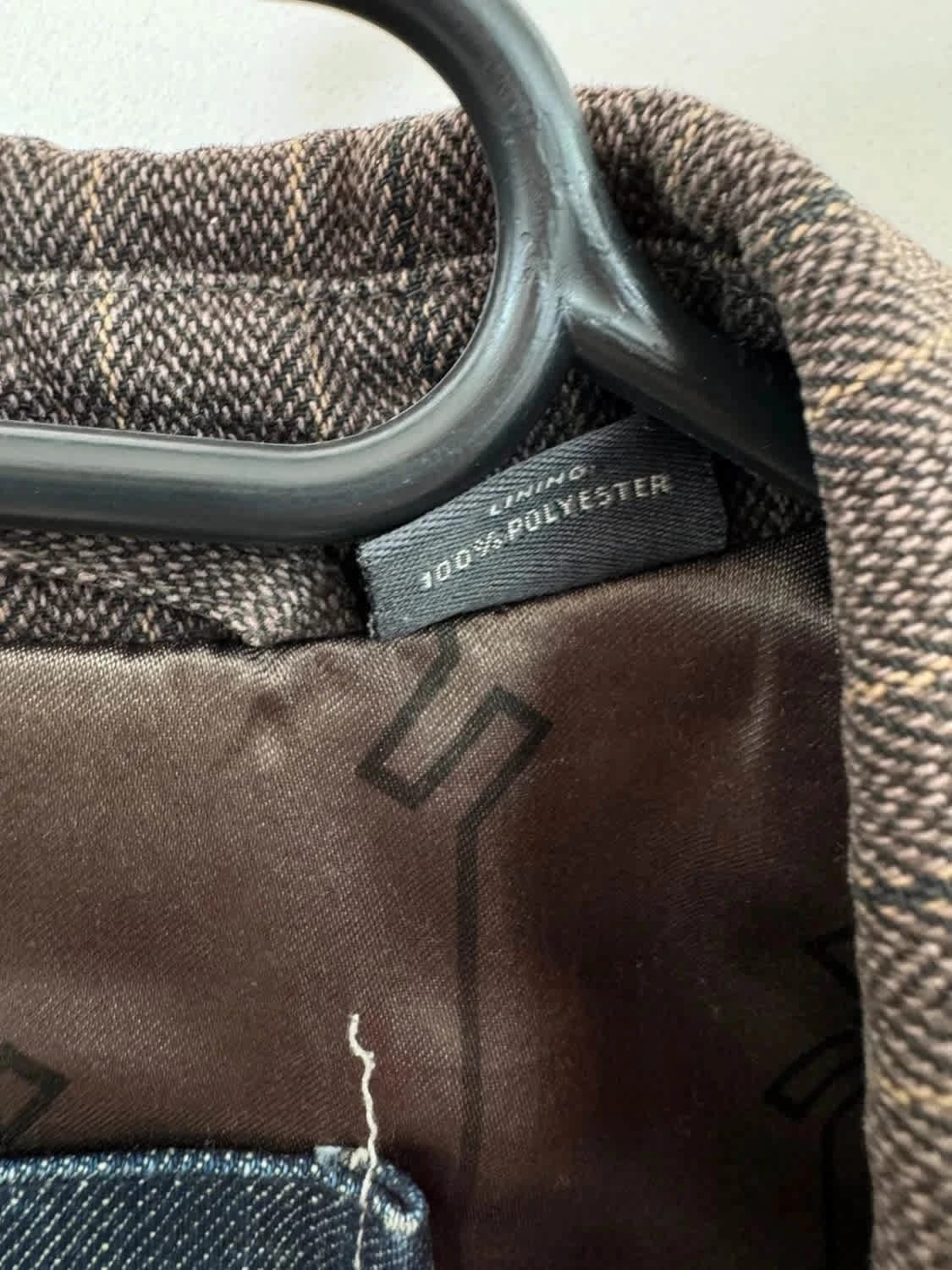 Blazer G-Star Raw marron à rayures taille XS - Photo 11/12