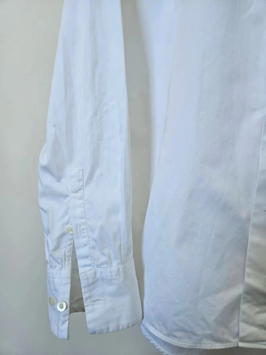 Chemise manches longues Cos blanche slim fit taille 43/XL - Photo 3/7