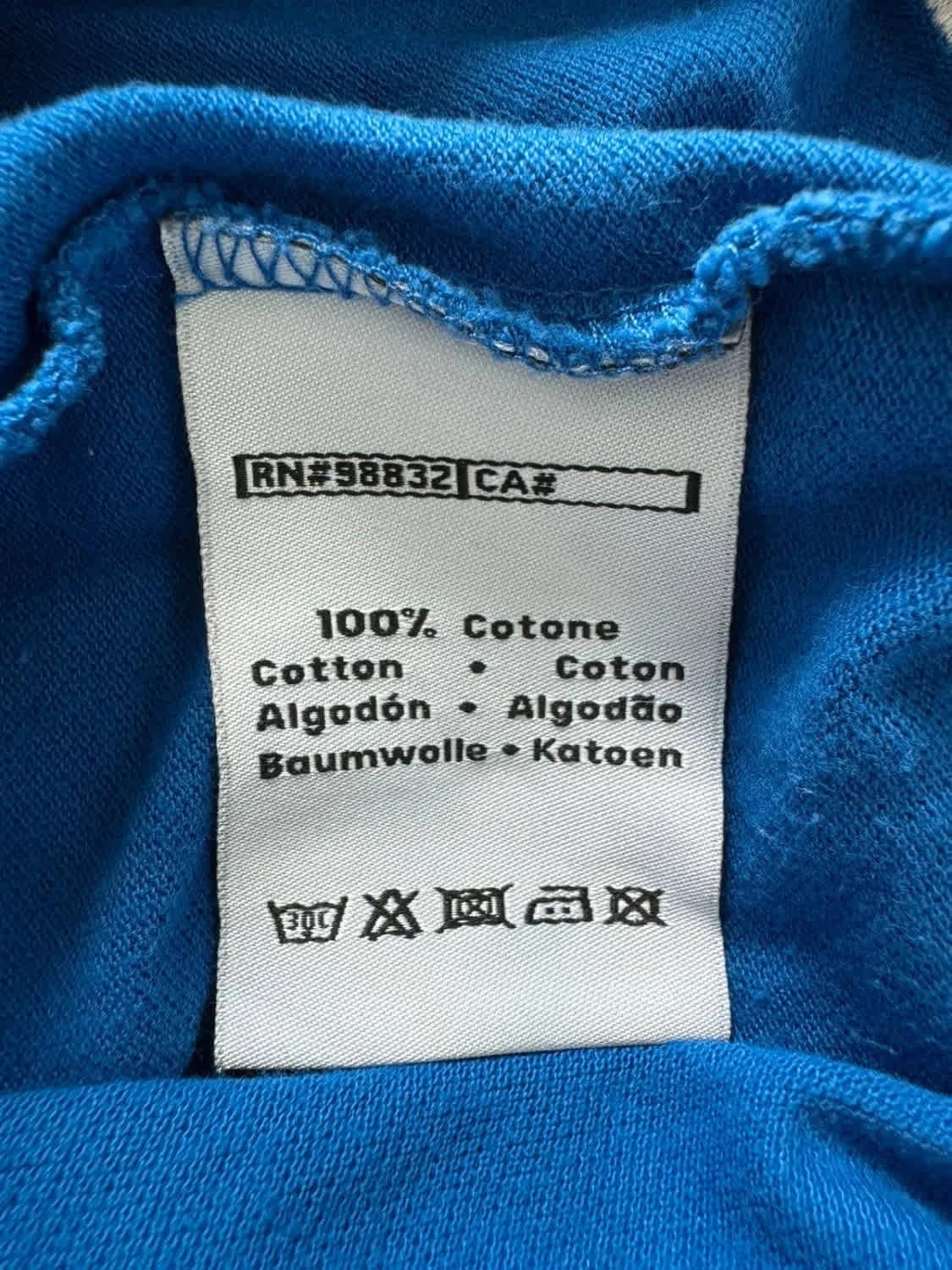 Polo bleu Robe di Kappa Les Voiles de Saint-Tropez taille L - Photo 9/10