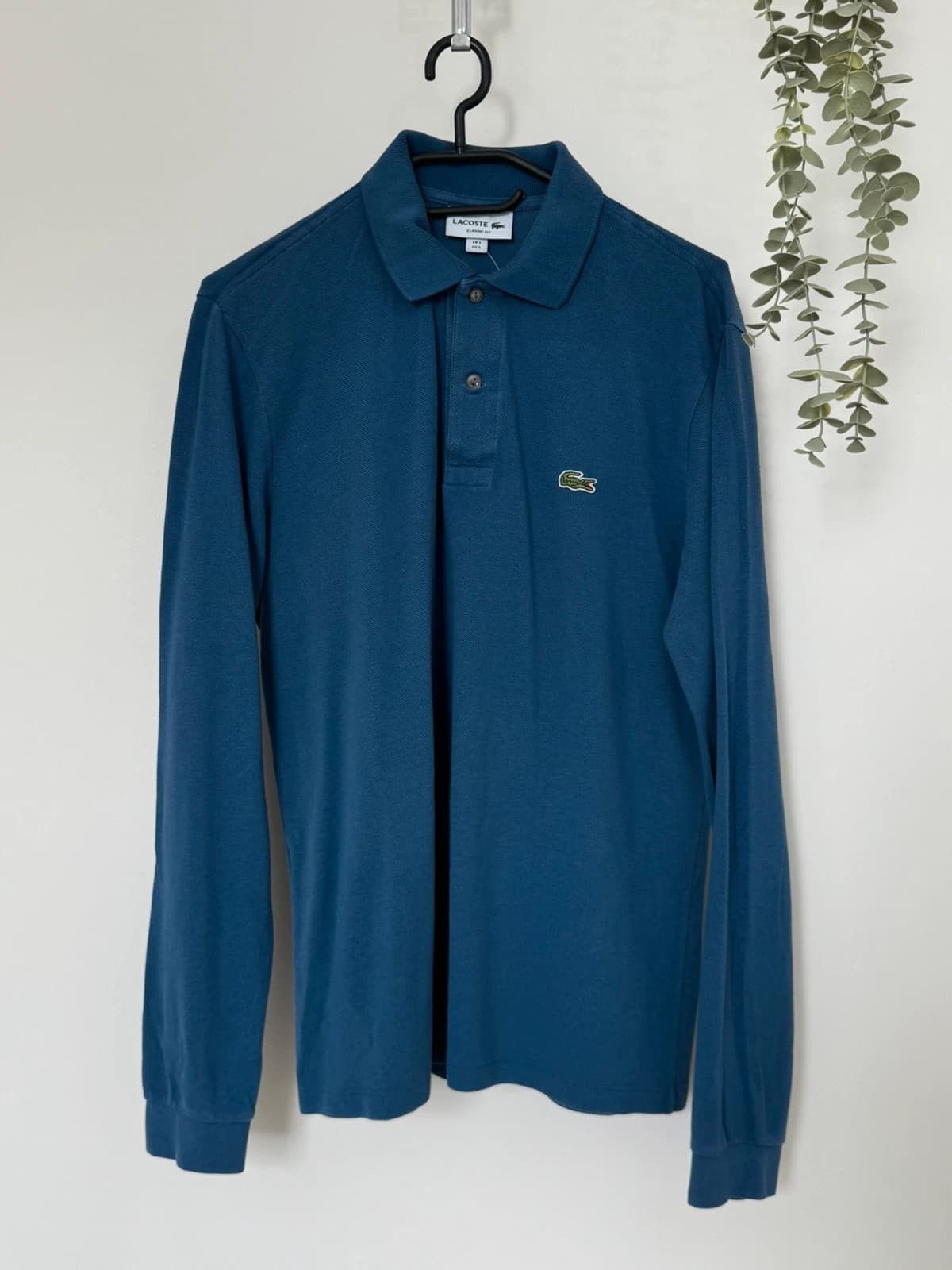 Polo manches longues Lacoste bleu pétrole taille 3/S - FP260251 - Photo 2/8