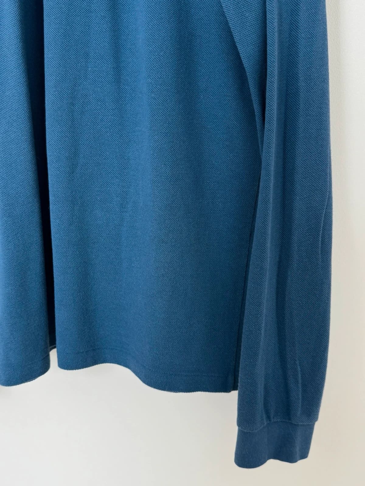 Polo manches longues Lacoste bleu pétrole taille 3/S - FP260251 - Photo 3/8