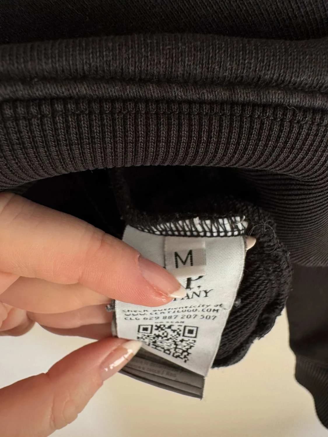 Sweat CP Company noir crewneck taille M - Photo 7/14