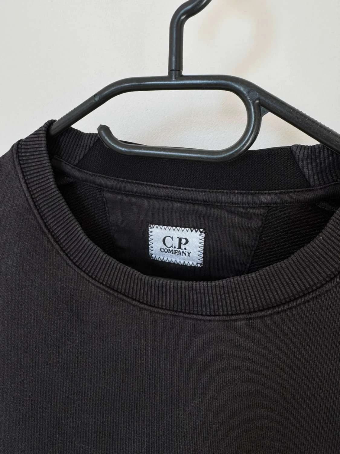 Sweat CP Company noir crewneck taille M - Photo 12/14