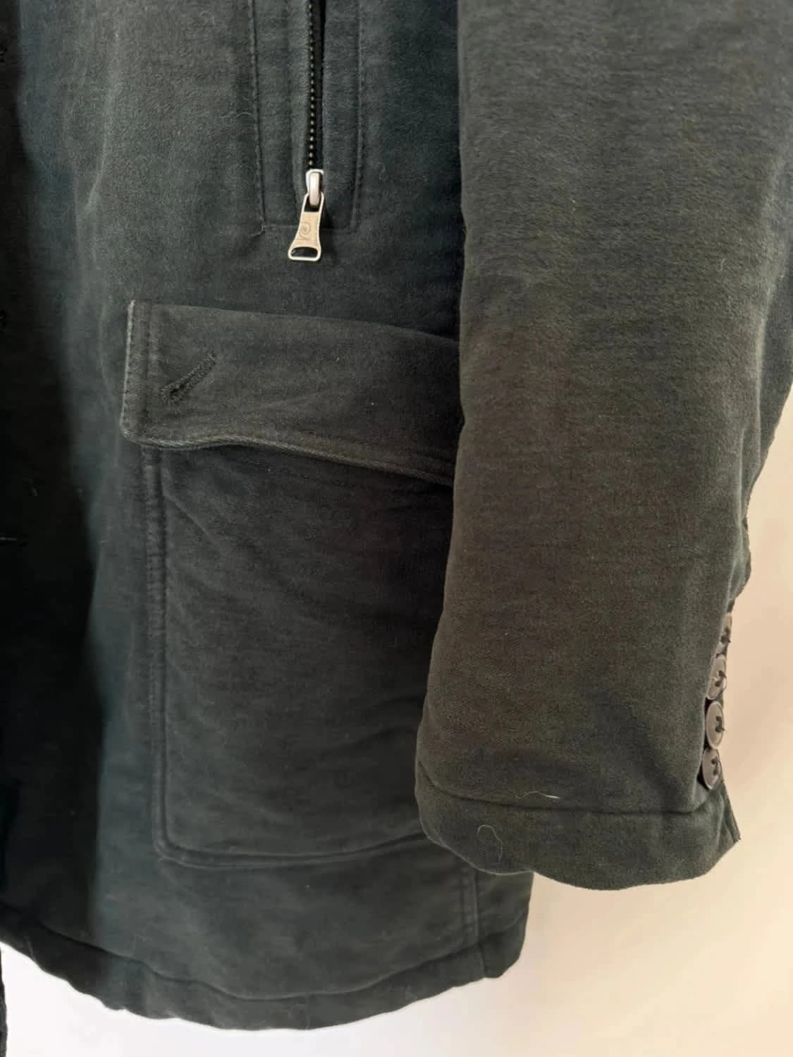 Manteau laine vert Pierre Cardin taille M - Photo 4/10