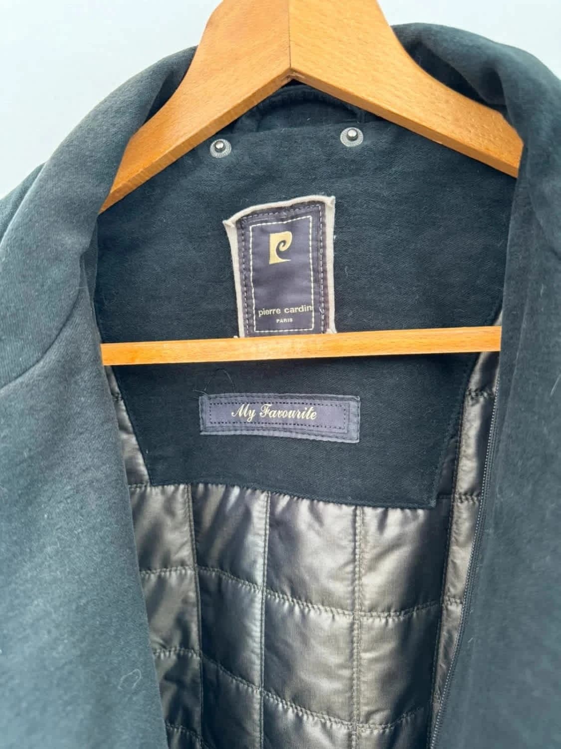 Manteau laine vert Pierre Cardin taille M - Photo 5/10