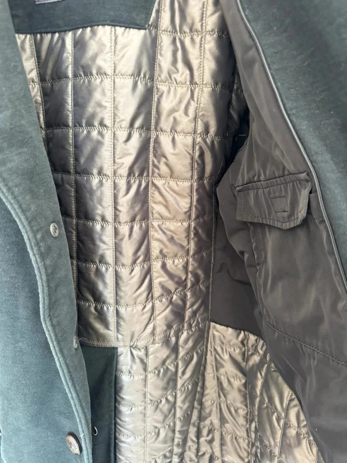Manteau laine vert Pierre Cardin taille M - Photo 9/10