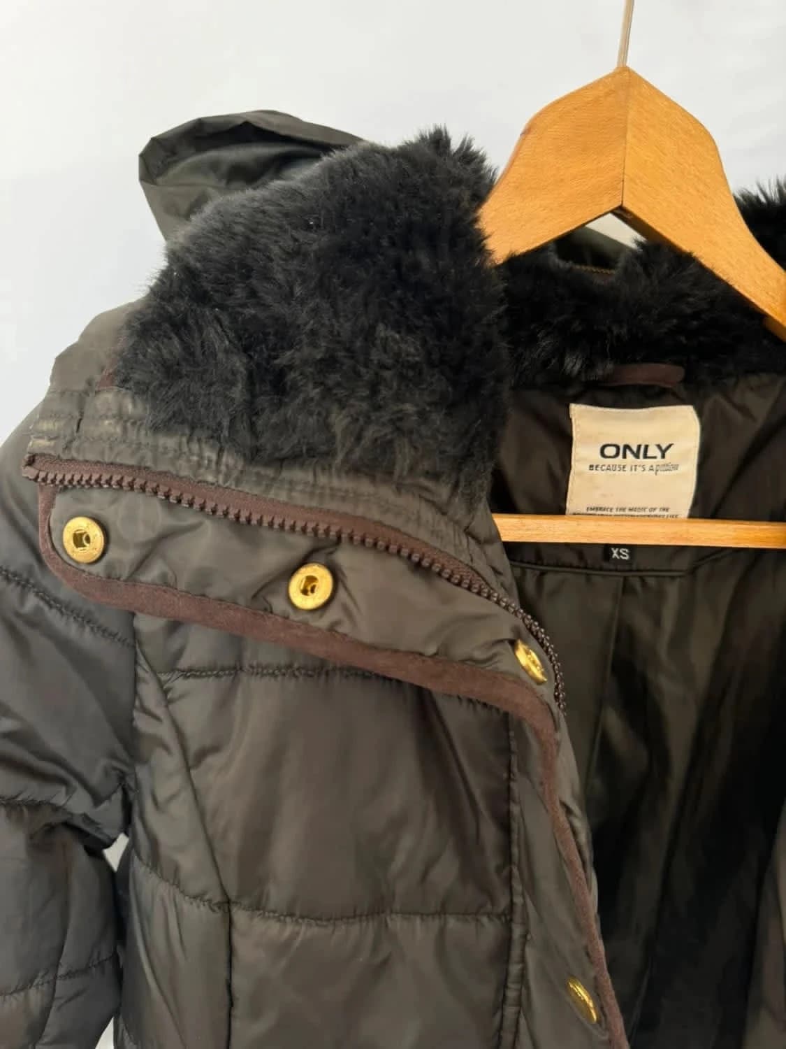 Doudoune/Veste matelassée avec capuche Only taille XS - Photo 4/6