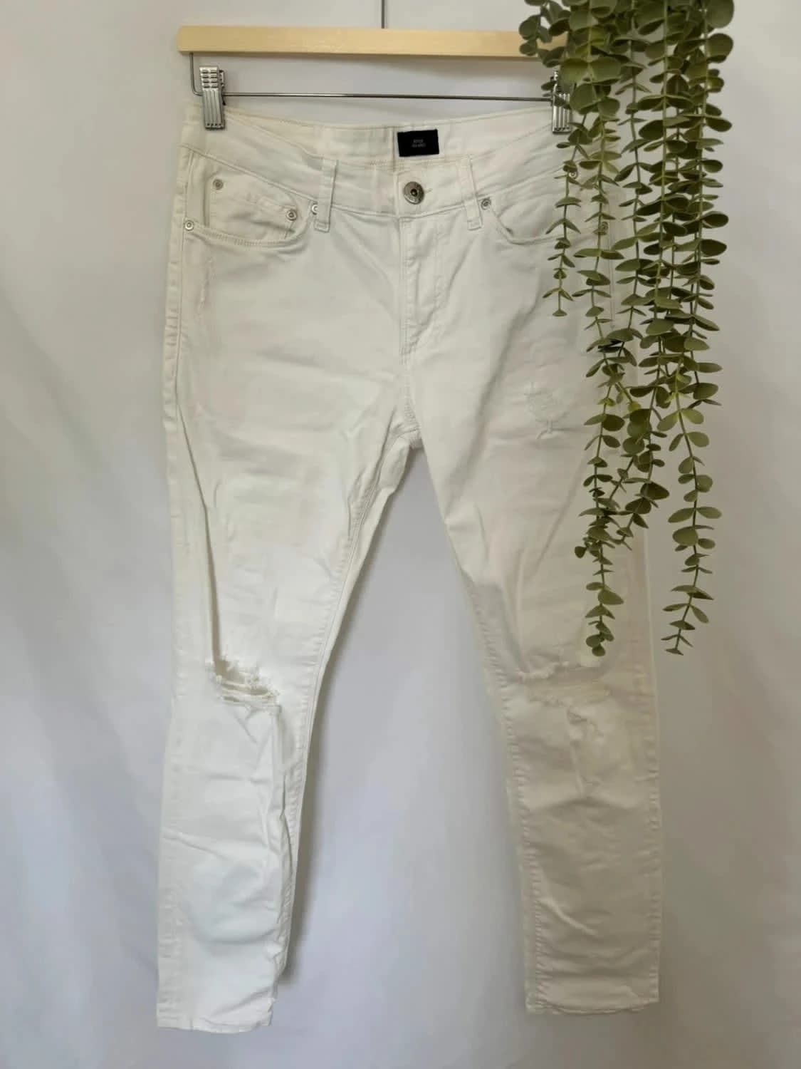 Jean blanc Skinny stretch River Island taille 40 - Photo 2/10