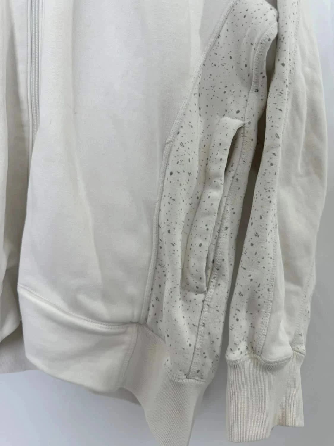 Sweat à capuche/Full zip oversize blanc Jordan flight taille M - Photo 7/12