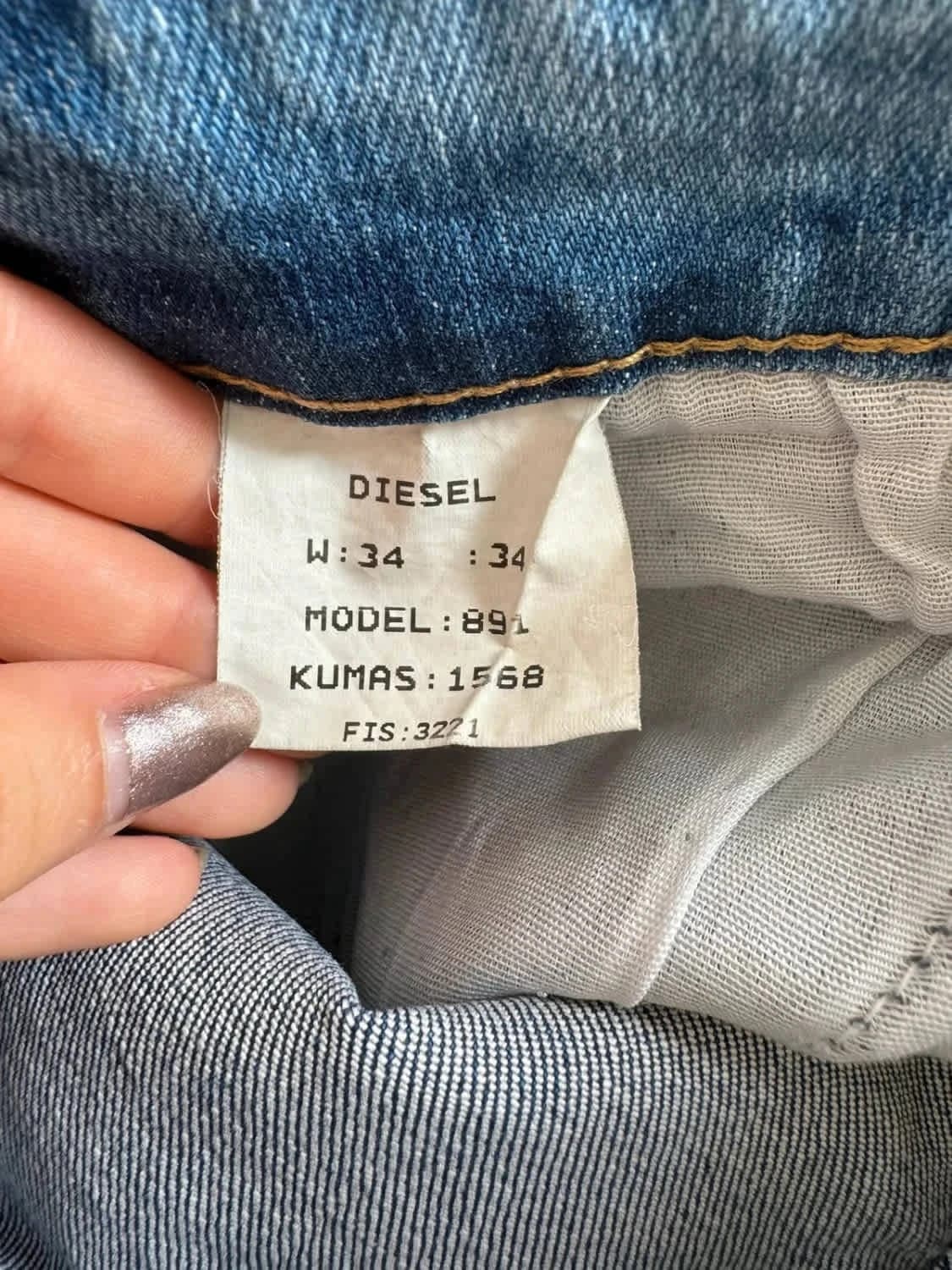 Jean Diesel taille 44 édition limitée 1978 - Photo 11/12
