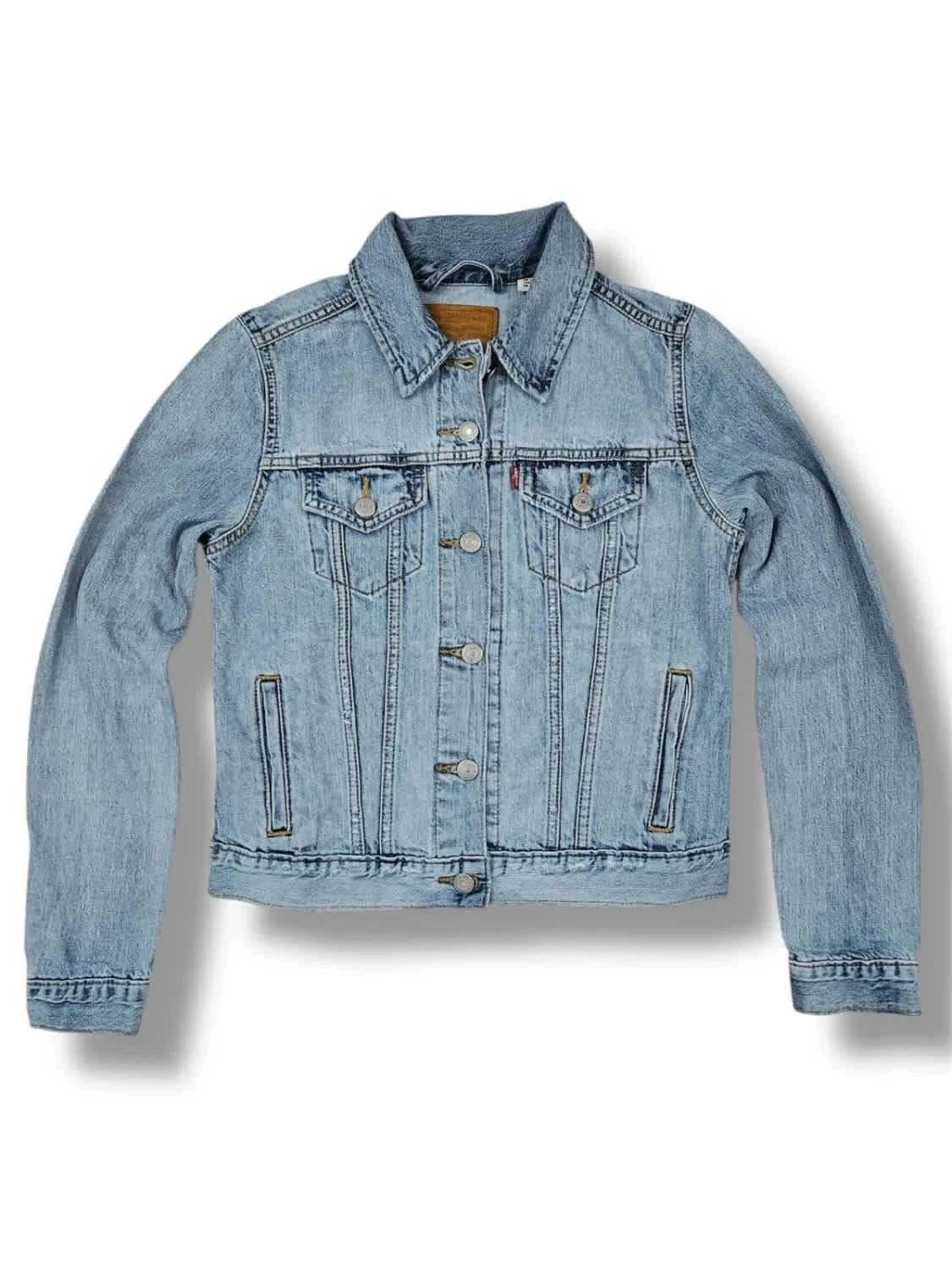 Veste Levi’s Premium en jean clair denim jacket taille S - Photo 2/8