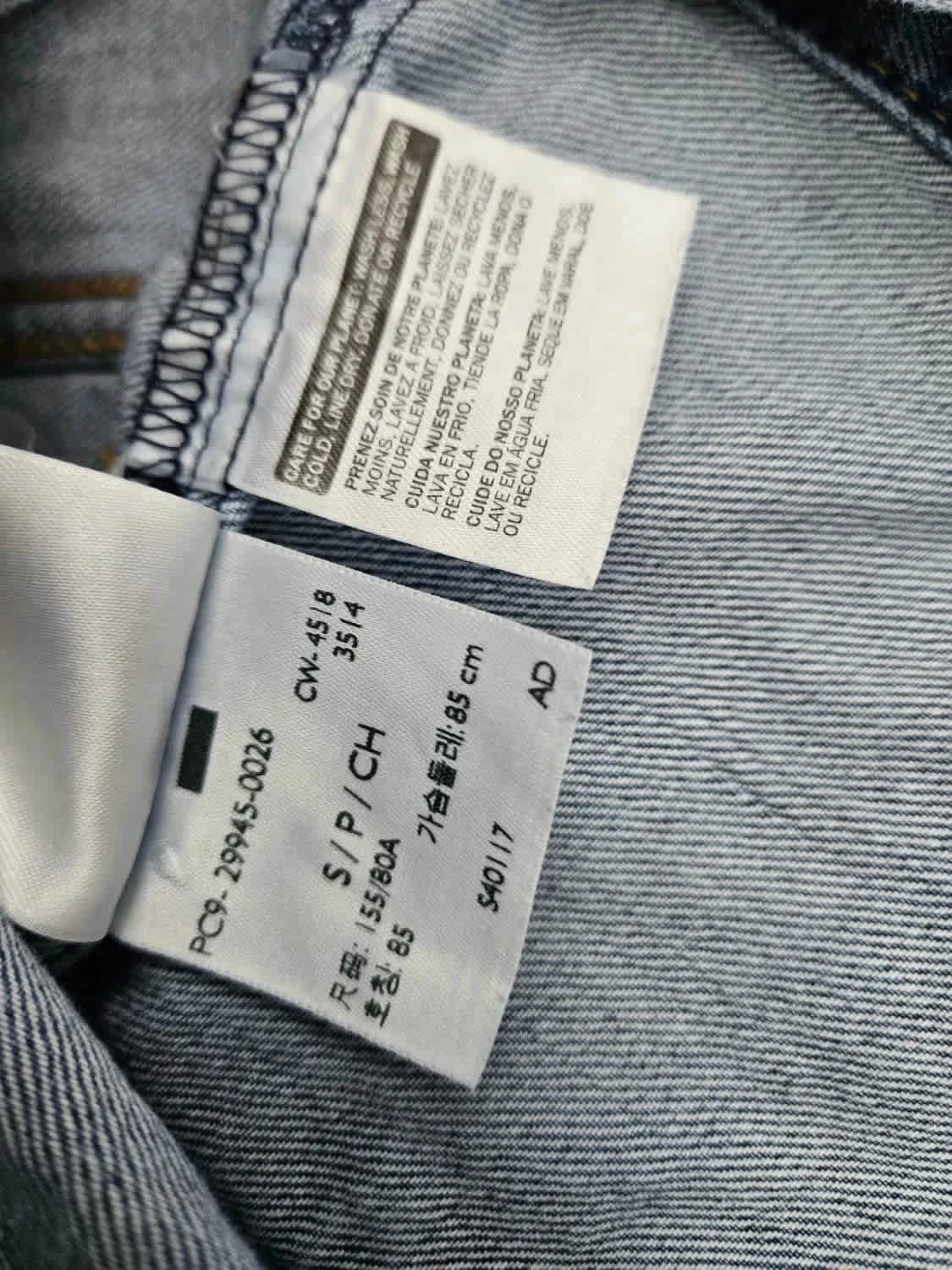 Veste Levi’s Premium en jean clair denim jacket taille S - Photo 8/8