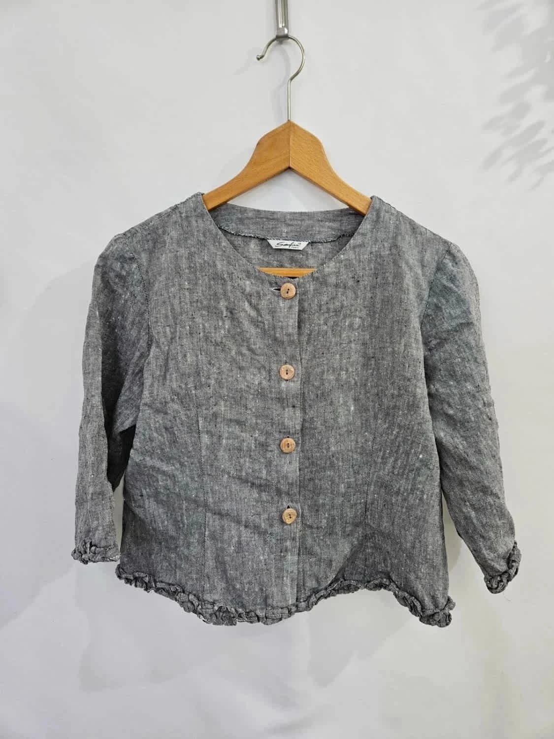 Veste femme grise - Photo 2/4