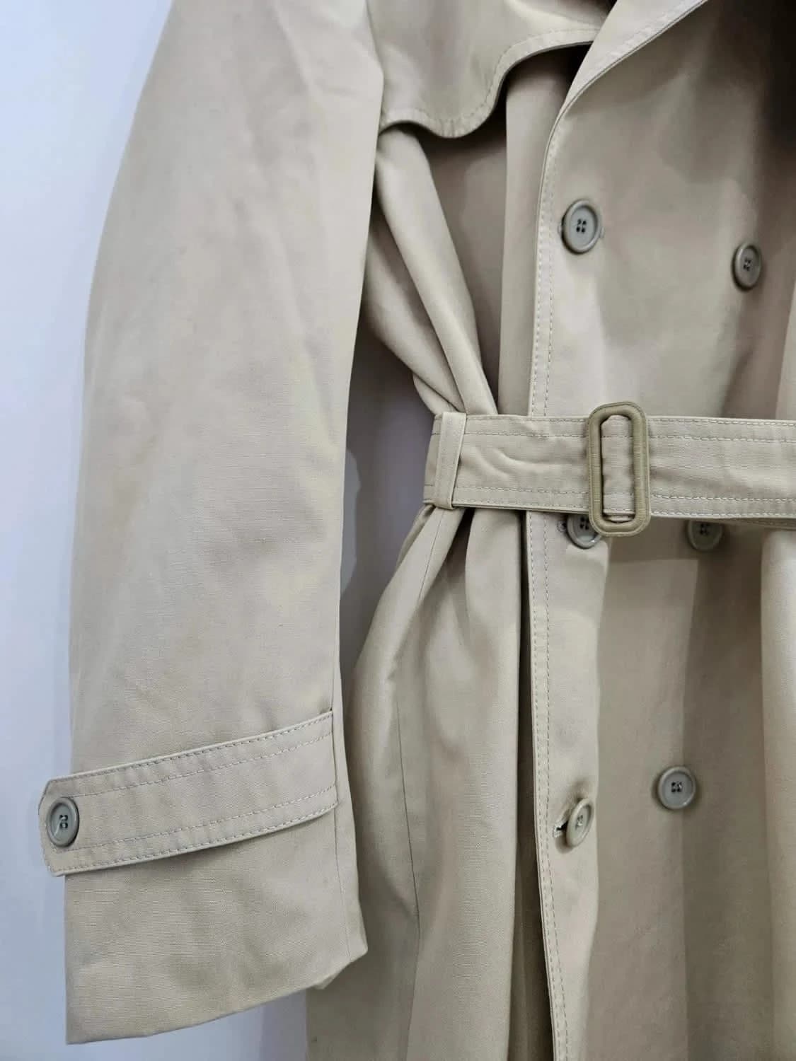 Trench beige classique Unisexe - Fabriqué en France - Taille XL - Photo 4/10