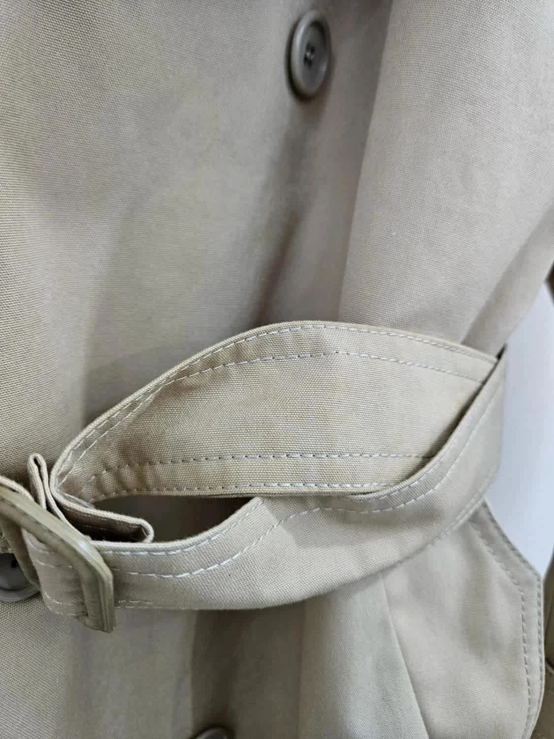 Trench beige classique Unisexe - Fabriqué en France - Taille XL - Photo 5/10