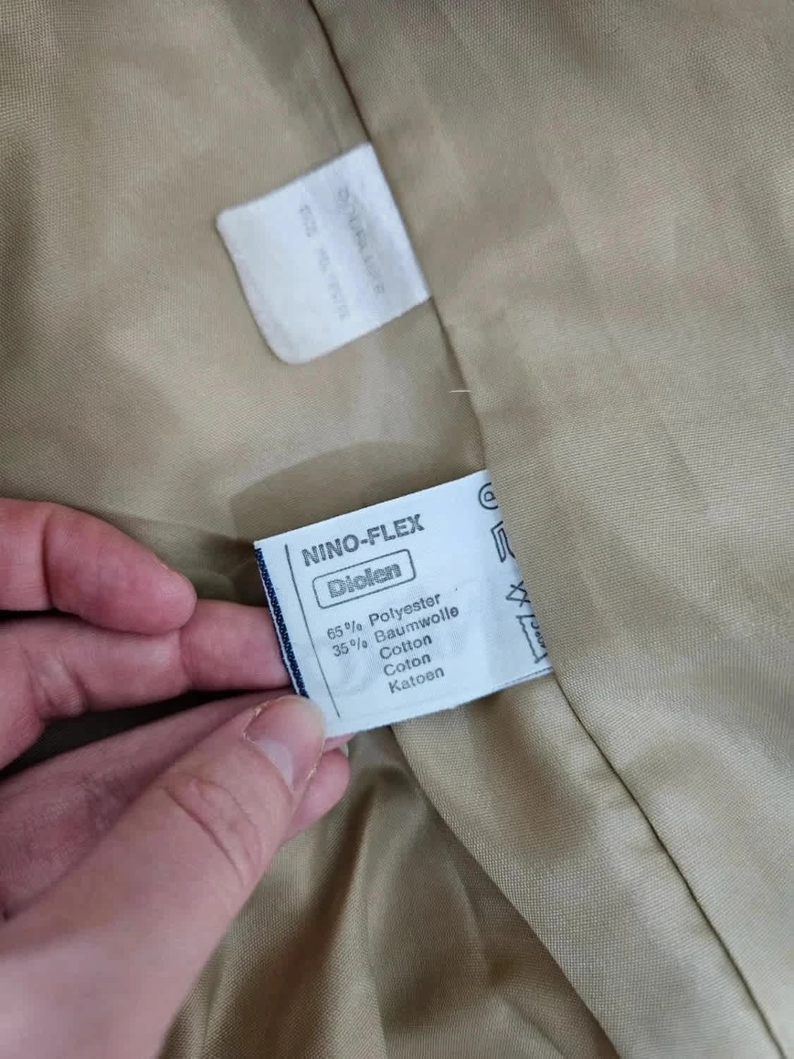 Trench beige classique Unisexe - Fabriqué en France - Taille XL - Photo 10/10