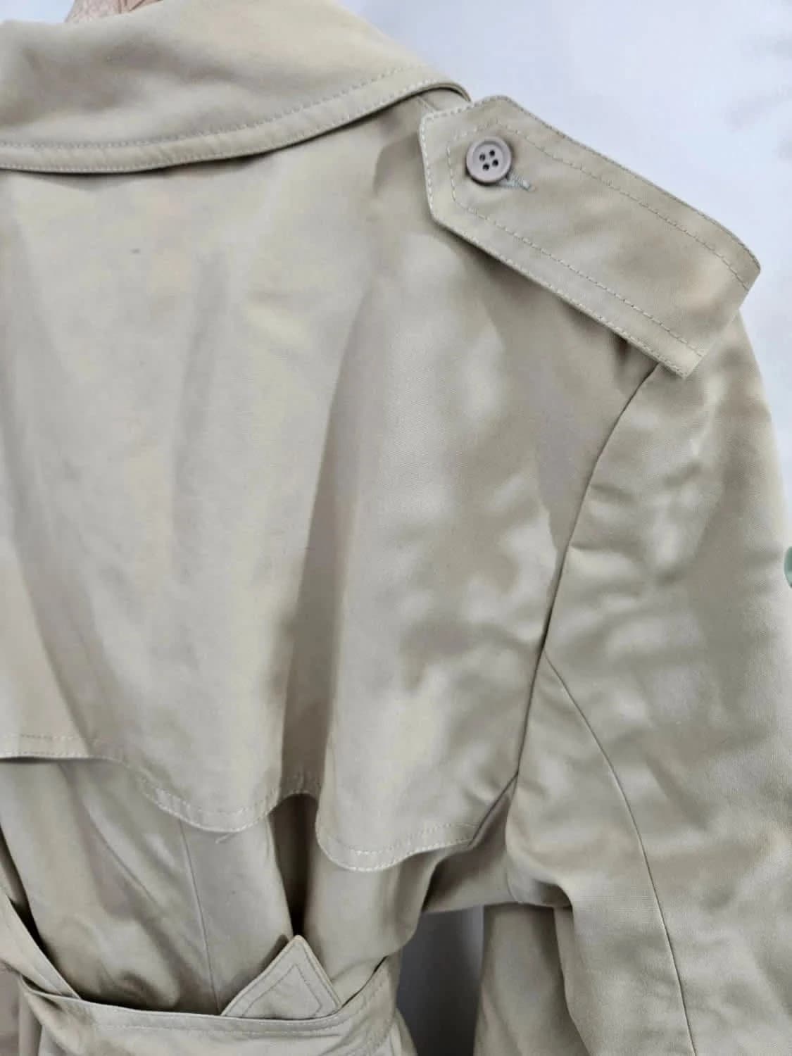 Trench beige classique Unisexe - Fabriqué en France - Taille XL - Photo 7/10