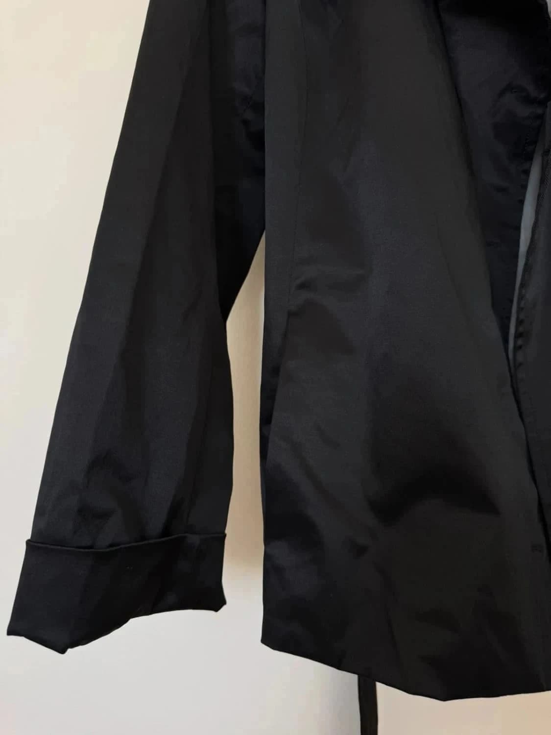 Manteau léger ceinturé Caroll noir élégance taille 42 - Photo 6/7
