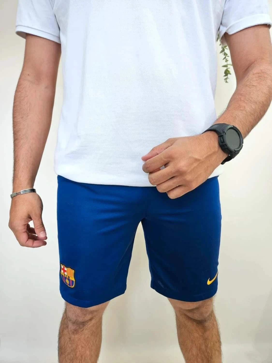 Short bleu Nike FC Barcelone taille S - Photo 1/8
