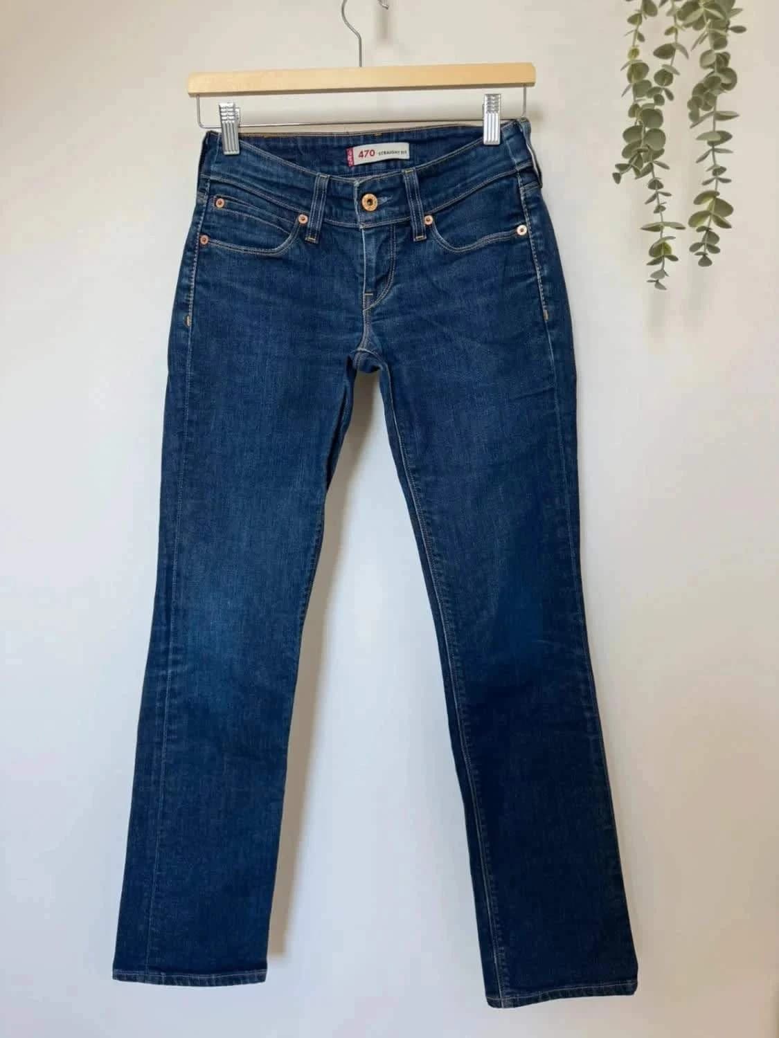 Levi’s 470 Straight Fit jean droit brut taille W27 L32 - Photo 2/8