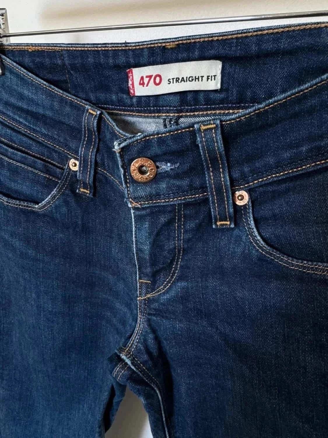 Levi’s 470 Straight Fit jean droit brut taille W27 L32 - Photo 4/8