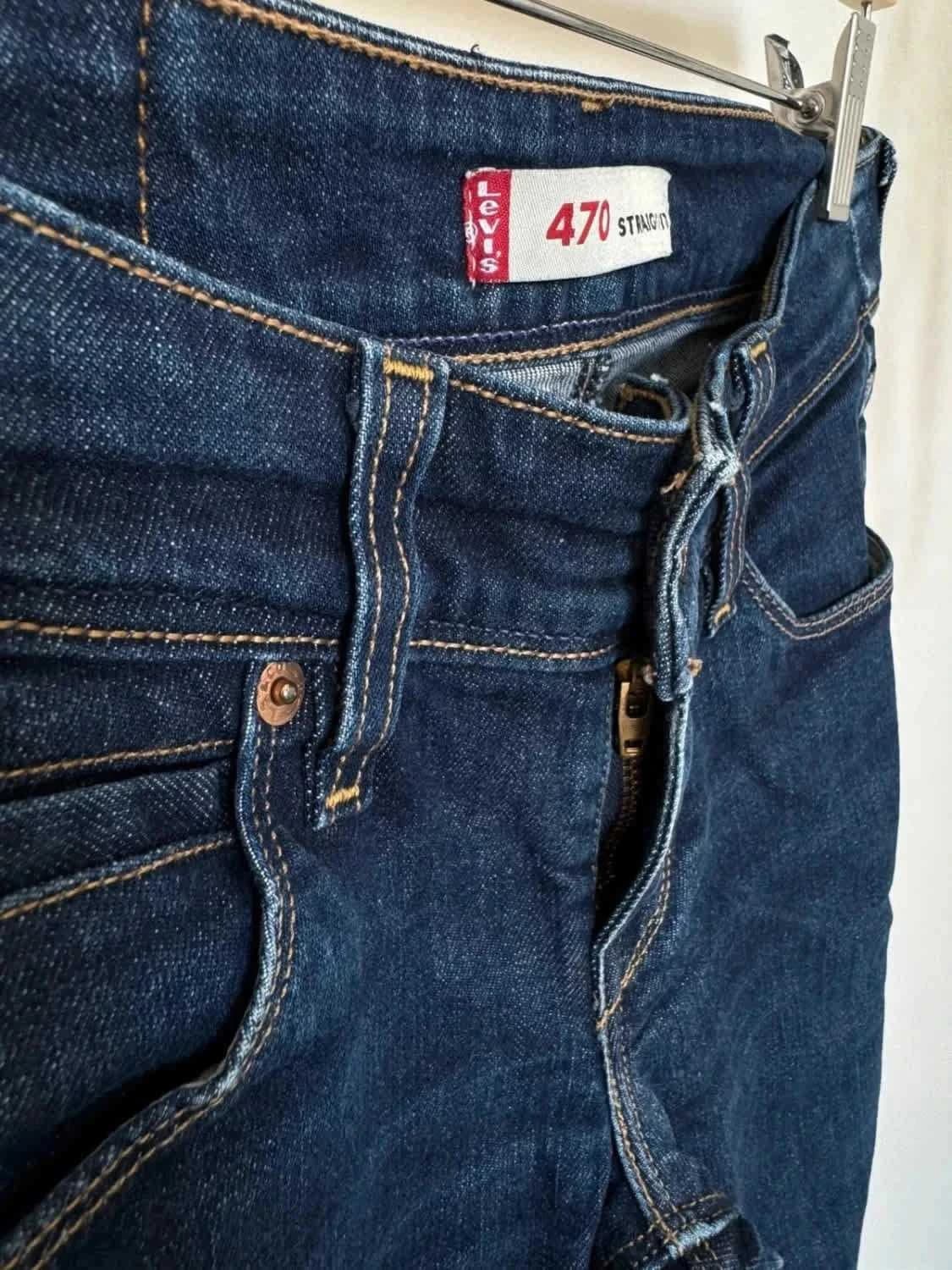 Levi’s 470 Straight Fit jean droit brut taille W27 L32 - Photo 5/8