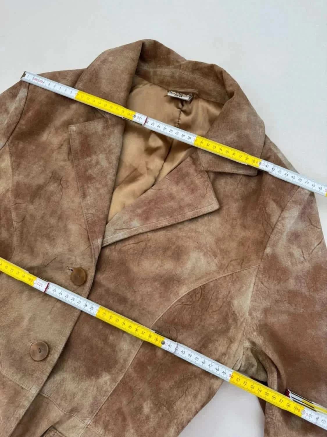 Trench en cuir véritable M&S taille 44 - Photo 2/9