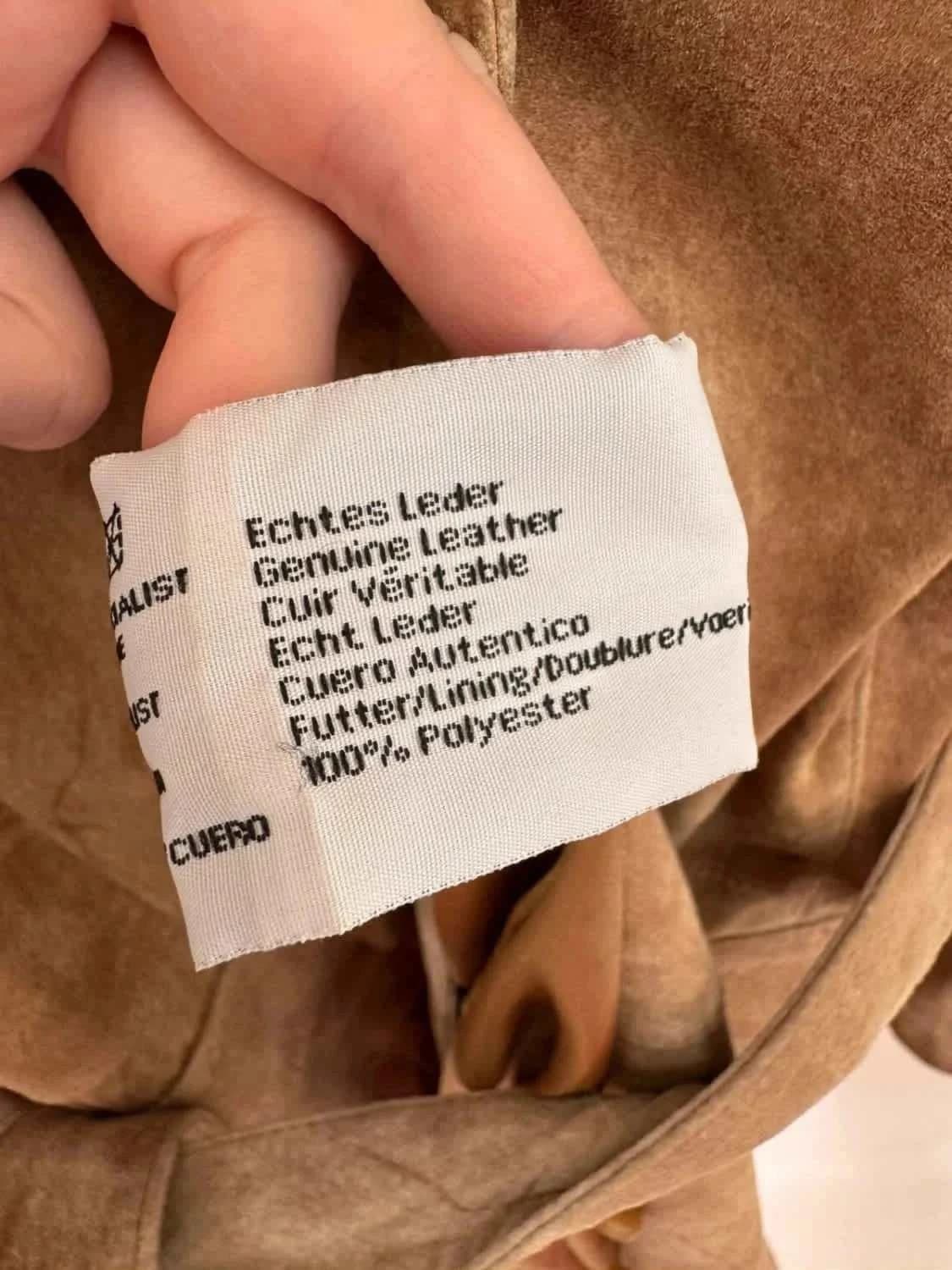 Trench en cuir véritable M&S taille 44 - Photo 8/9