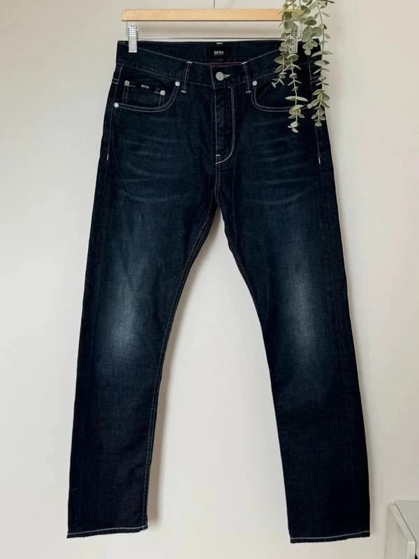 Jean denim Charleston slim fit Boss bleu brut taille W31 L34 - Photo 2/13